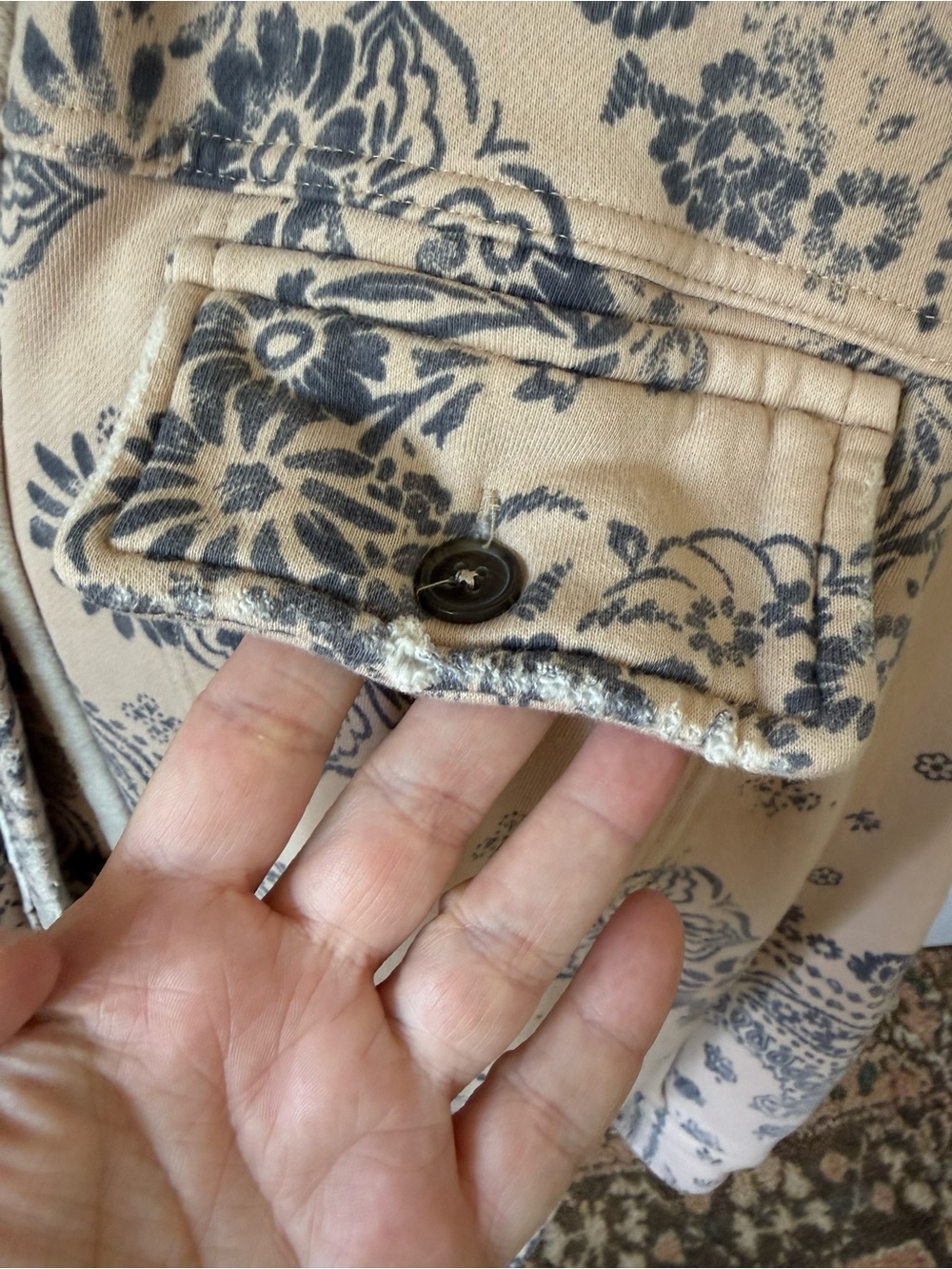 Free people ruby jacket (west coast bandana print) - Picture 5 of 8